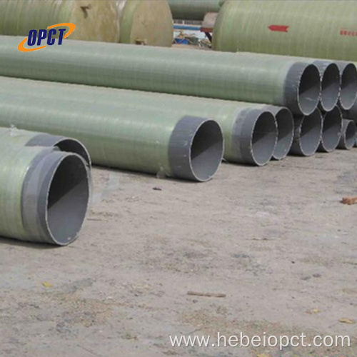 FRP winding pipe GRP pipe project